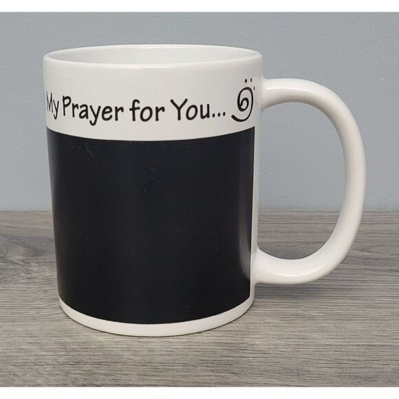 Living Grace Religious My Prayer For You Ceramic Write On Chalkboard Coffee Mug - Picture 3 of 8